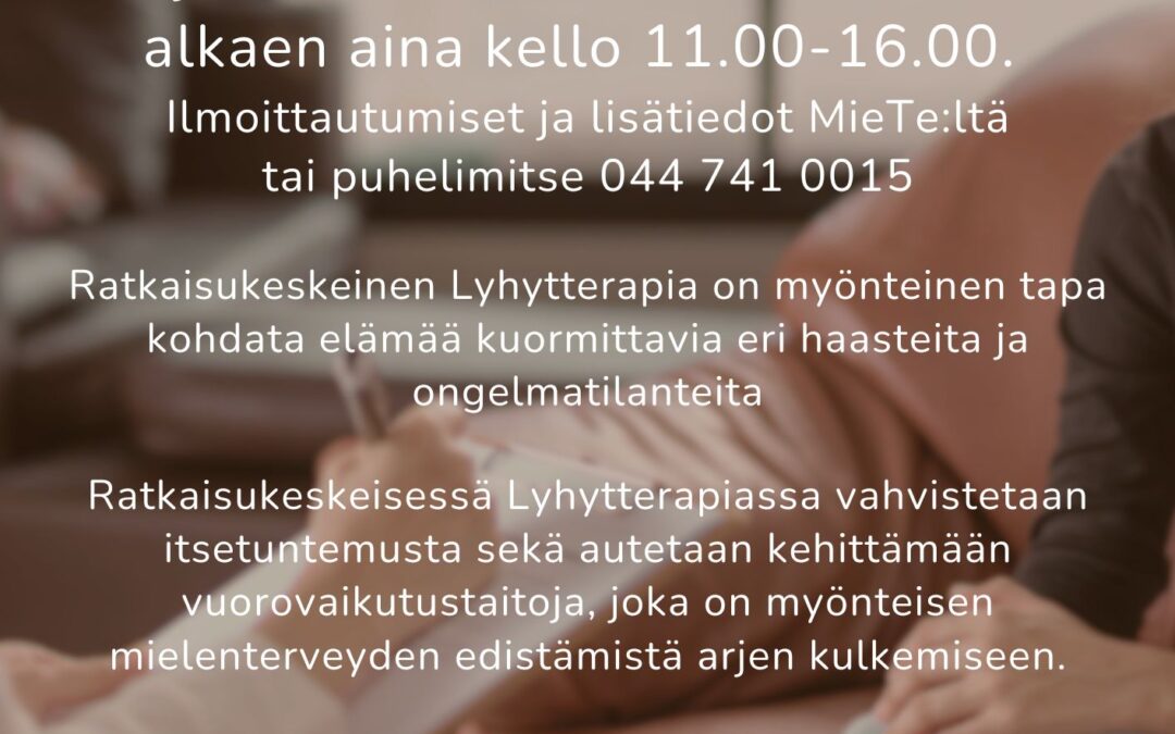 lyhytterapia