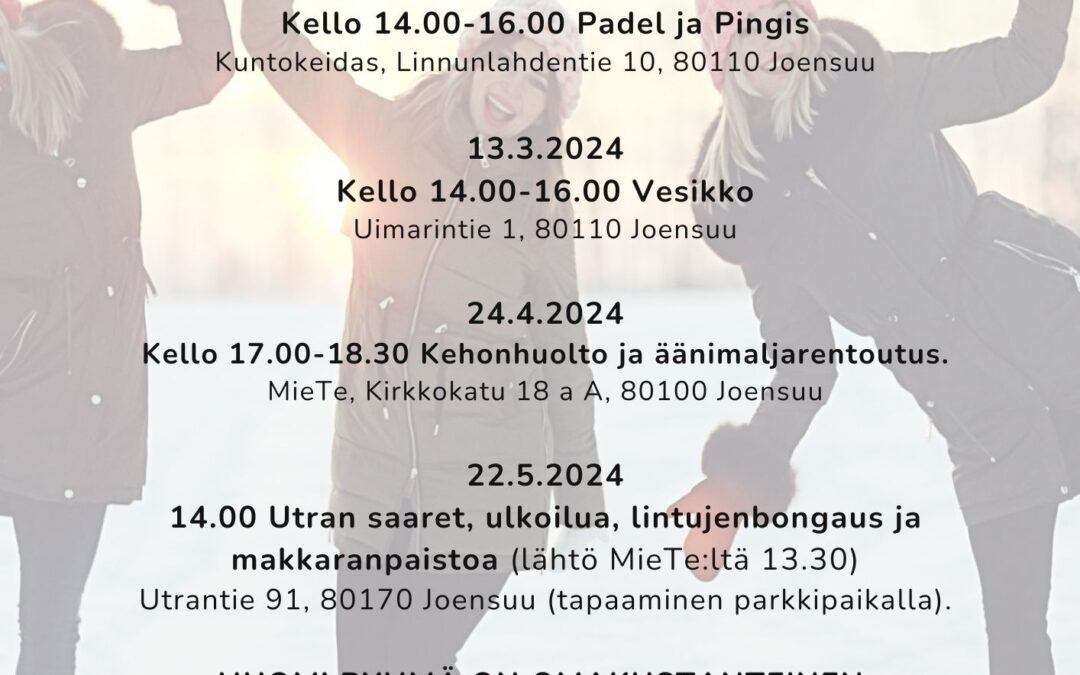 Mieluisa Liikuntaryhmä 2024
