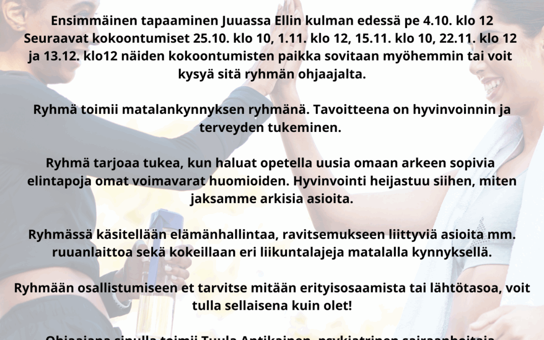 Hyvinvointivalmennus Juuka