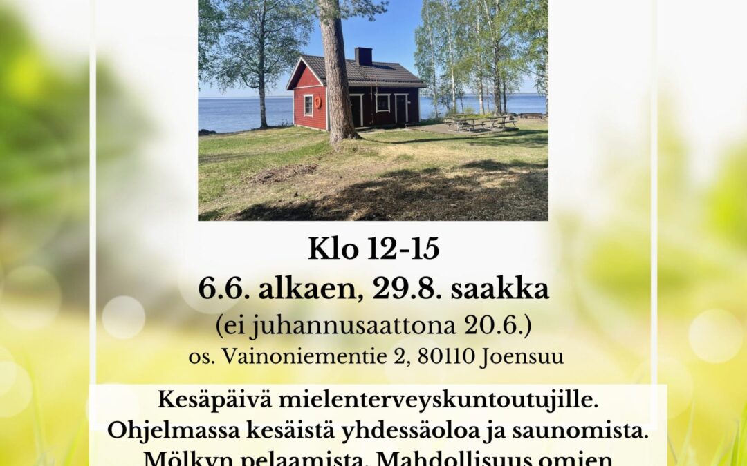 Männikköniemen kesä mainos 2025