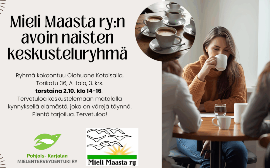 Mieli Maasta naisten keskustelu lokakuu