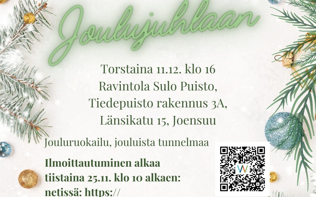 Joulujuhla kutsu (210 x 297 mm) – 1