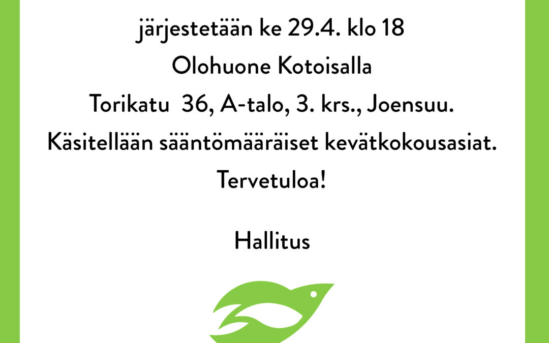 Kevätkokouskutsu